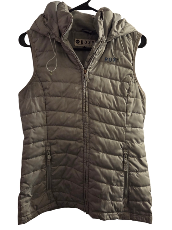 Roxy Jackets & Blazers - Roxy Women's Hooded Quilted Puffer Vest